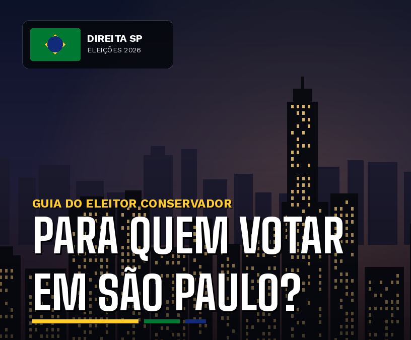 para quem votar em SP